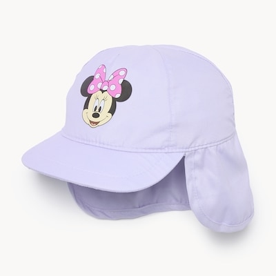 Chapeau de soleil Mini Mouse pour bébés filles - Violet Pâle
