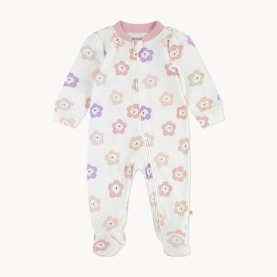 Dormeuse imprimée Huggies pour bébés filles - Blanc Cassé