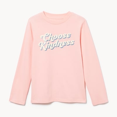 Joe Fresh Kid Girls' Printed Long Sleeve Top 1 ea, $12.00/1ea