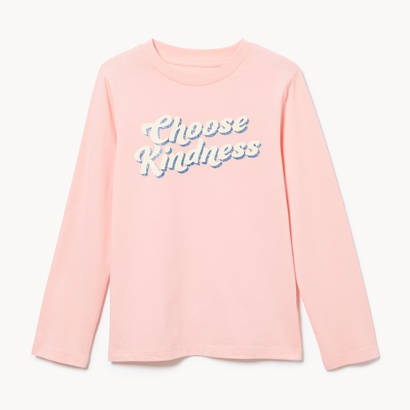 Kid Girls' Printed Long Sleeve Top