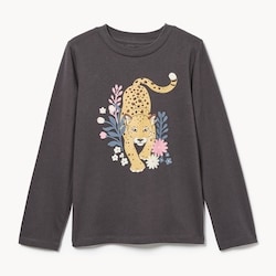 Joe Fresh Haut imprimé à manches longues pour filles 1 ea, 12,00 $/1ch