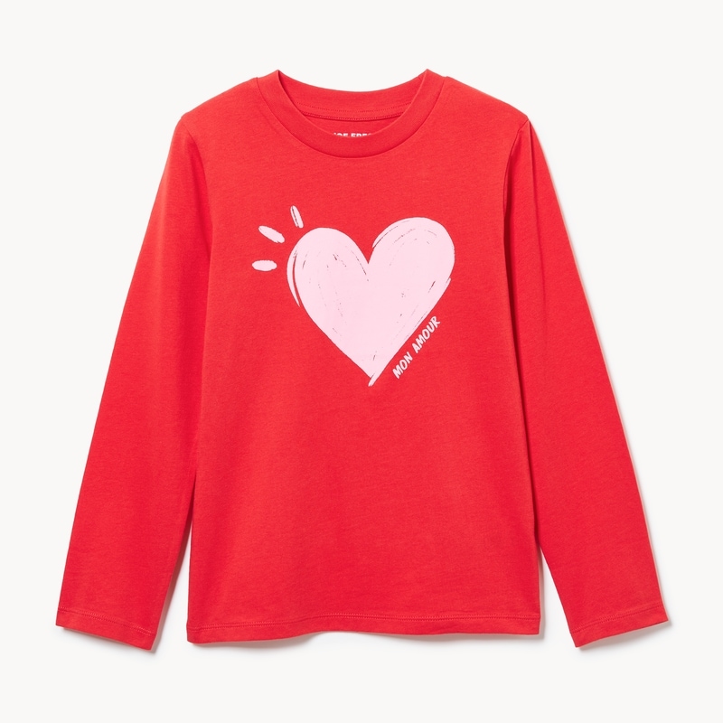 Kid Girls' Printed Long Sleeve Top