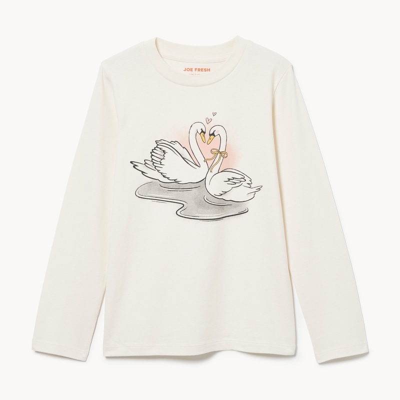 Kid Girls' Printed Long Sleeve Top