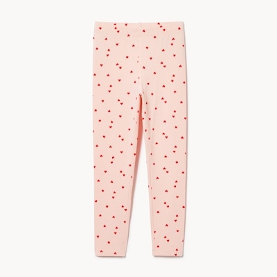 Legging imprimé pour filles - Rose pâle