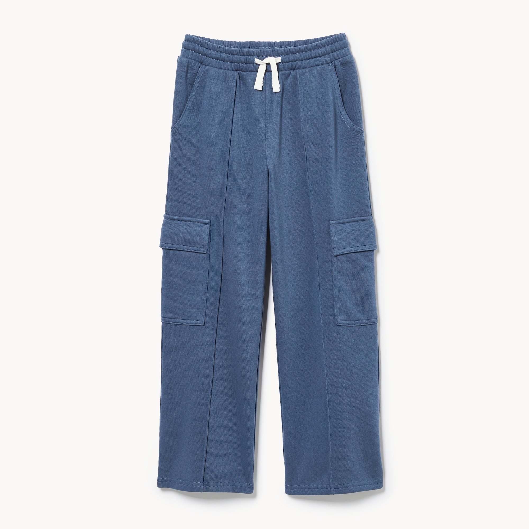 Pantalon cargo à jambe large pour préadolescentes