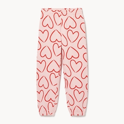Pantalon de jogging imprimé pour filles - ROSE PASTEL