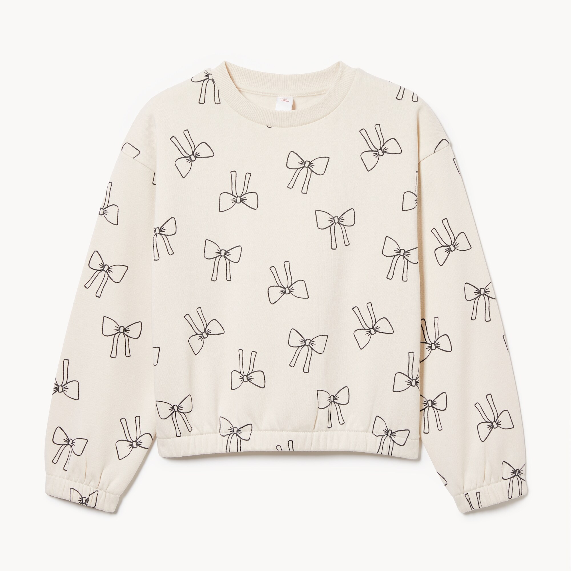 Chandail en molleton imprimé pour filles