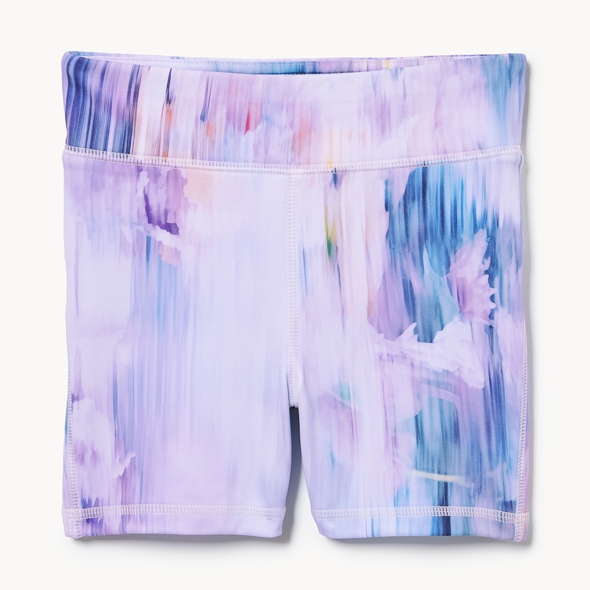 Kid Girls' Active Printed Dance Short - Purple