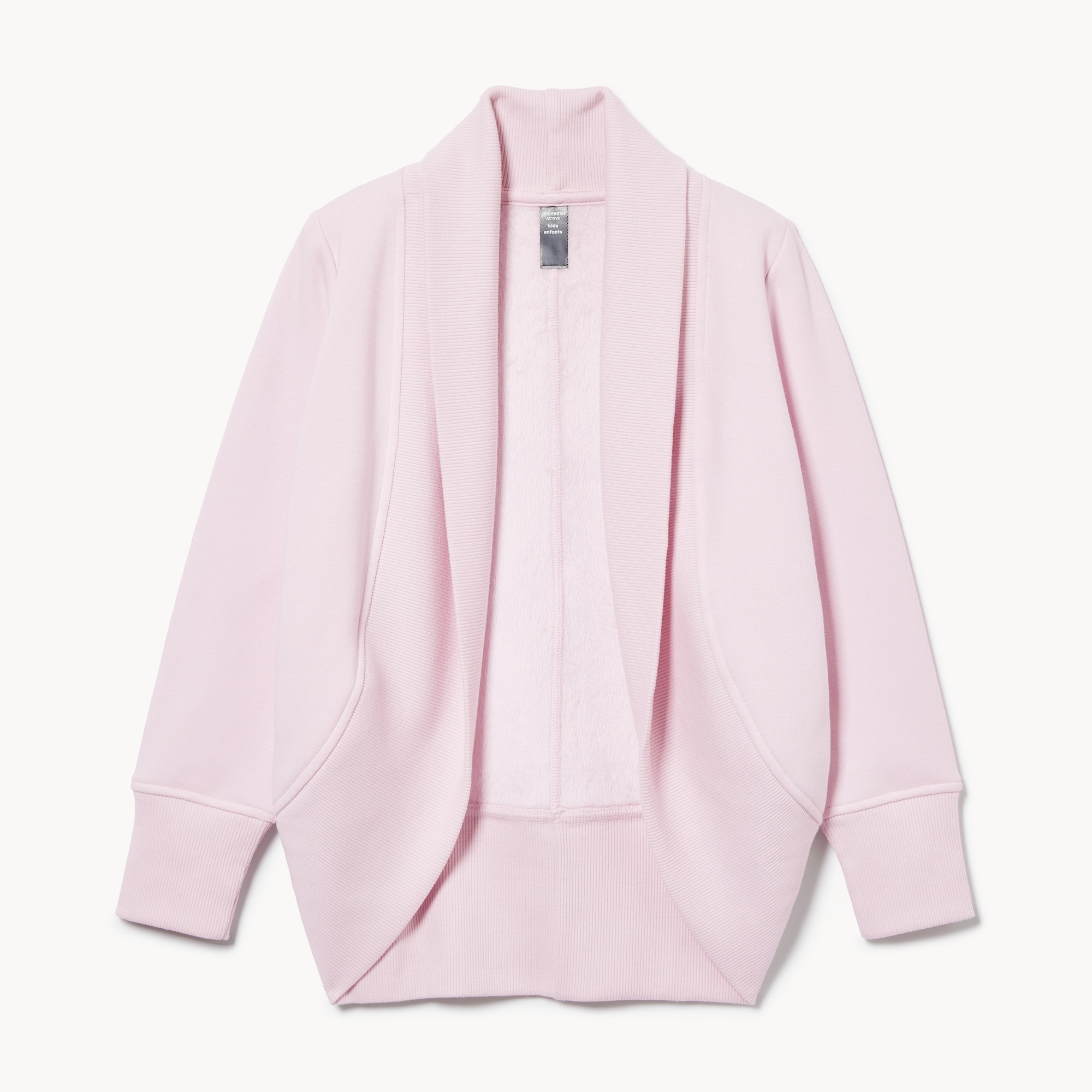 Cardigan sport en molleton pour filles