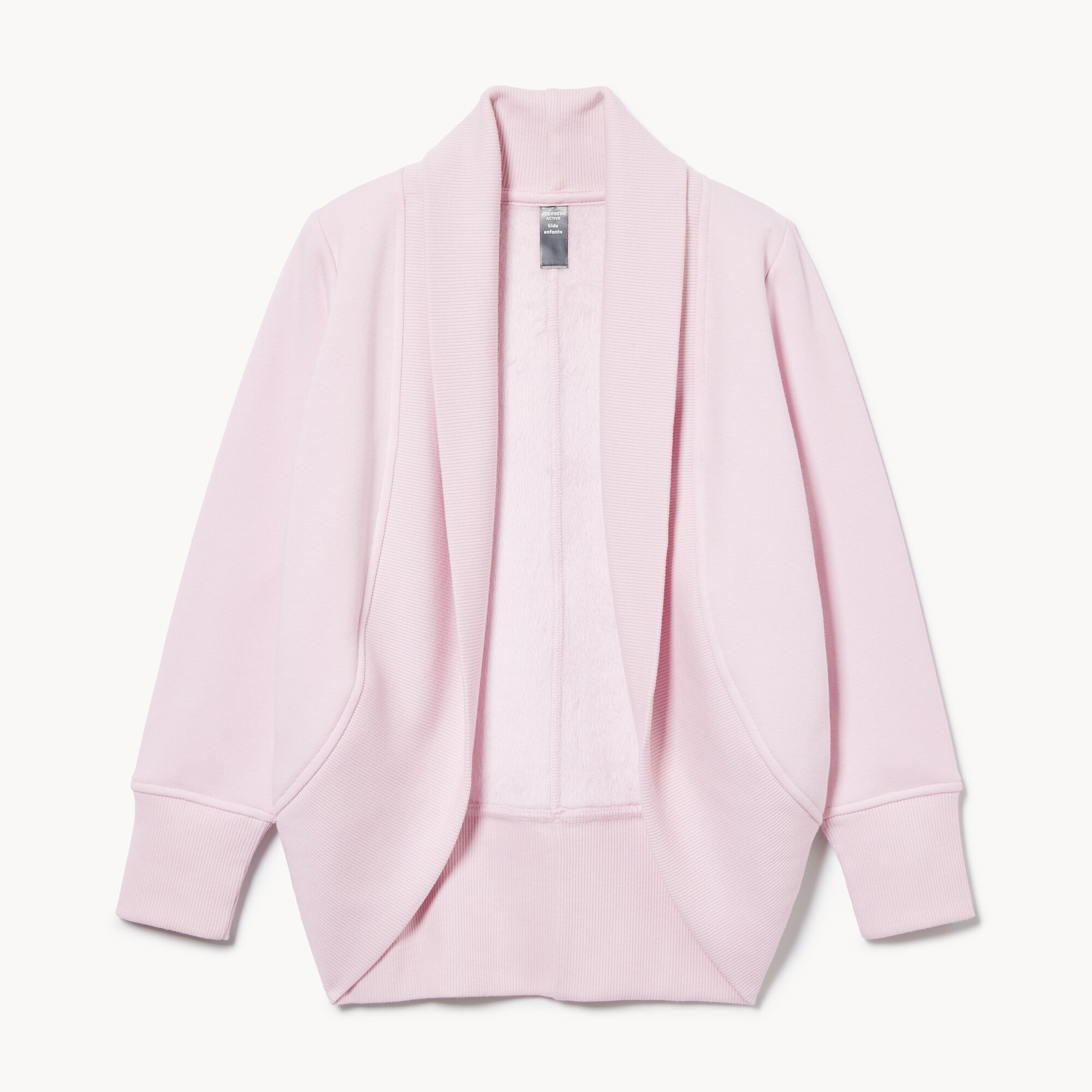 Kid Girls' Active Fleece Cardigan