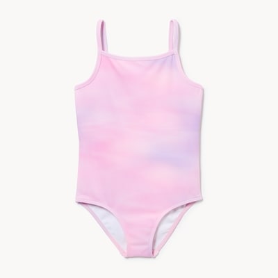 Combinaison de gymnastique sport pour filles - Rose Pâle