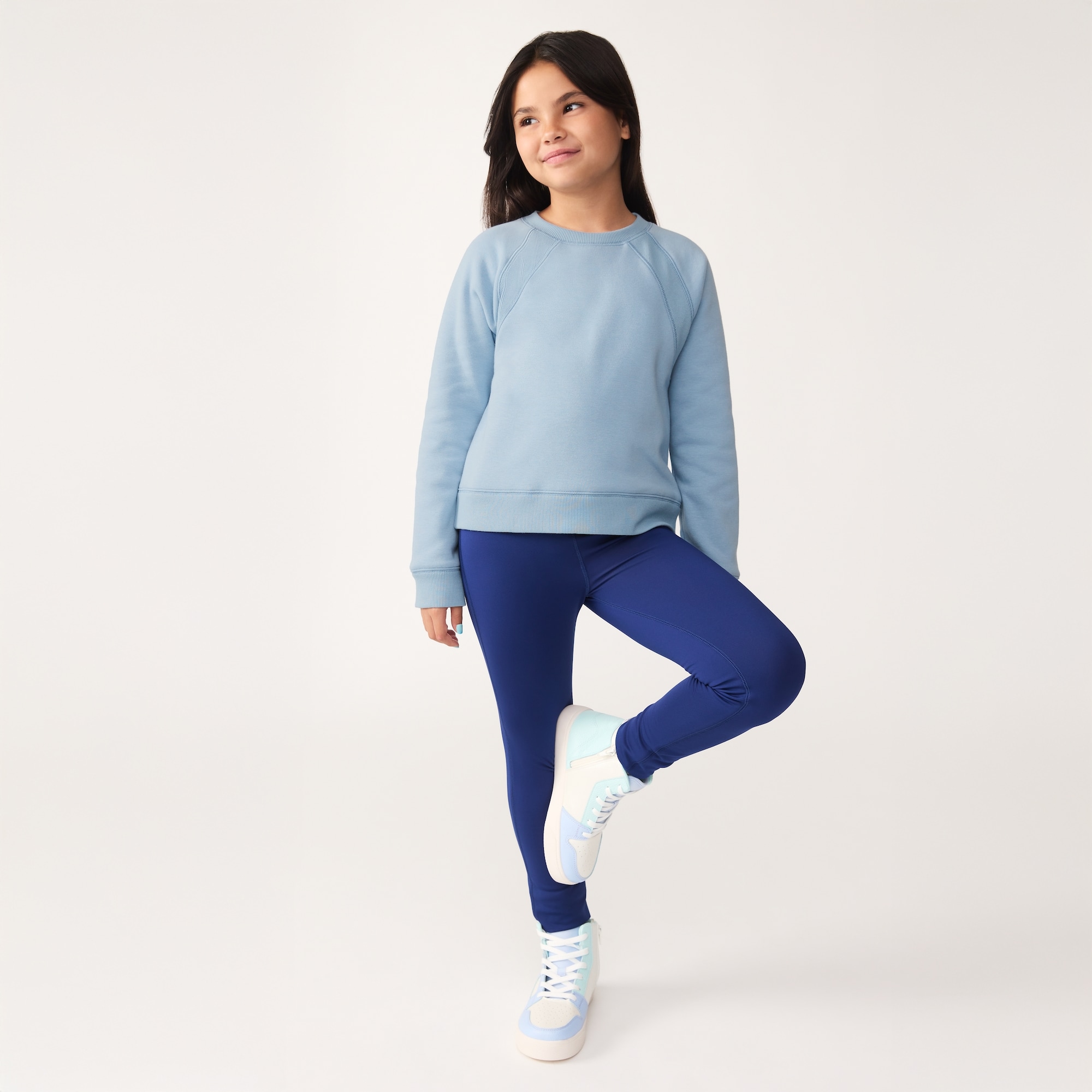 Kid Girls' Raglan Sweatshirt