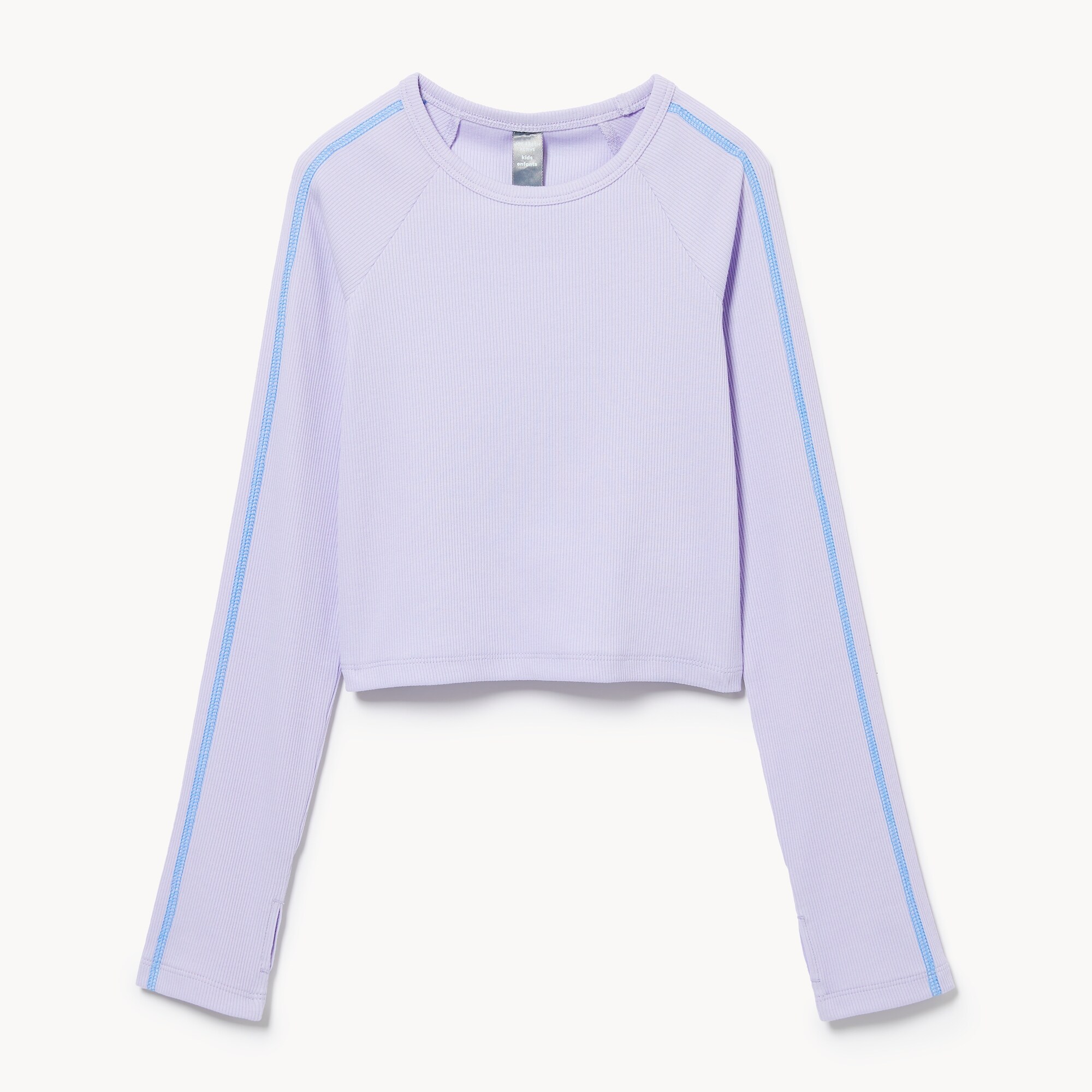 Kid Girls' Active Raglan Long Sleeve
