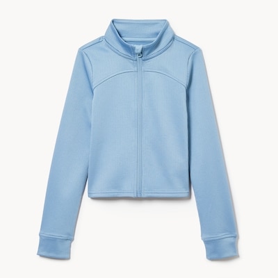 Veste de yoga sport pour filles - Bleu Cendré