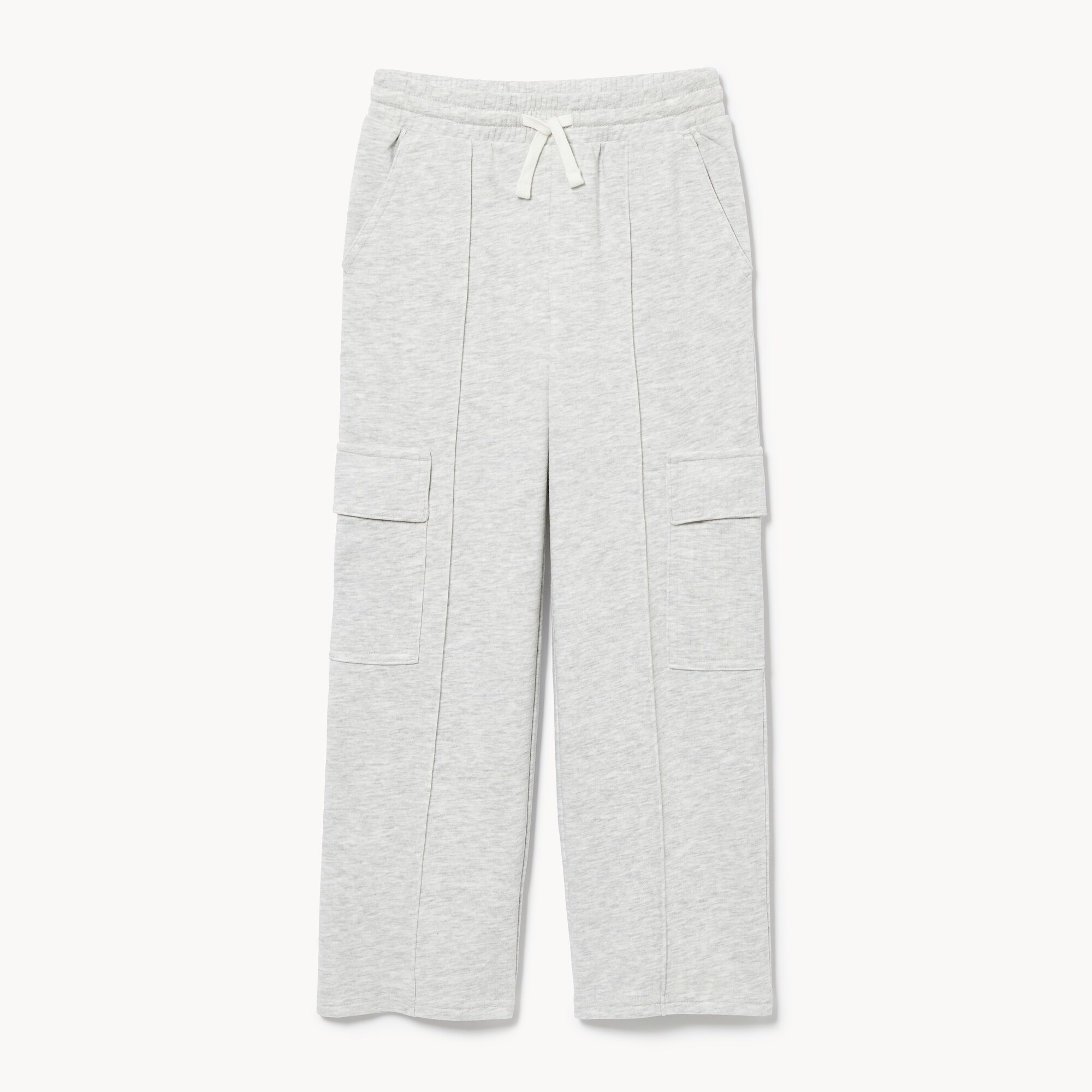 Pantalon cargo à jambe large pour préadolescentes