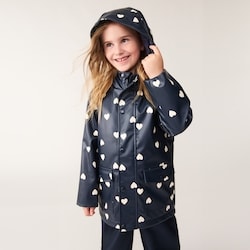 Joe Fresh Kid Girls' Heart Printed Raincoat 1 ea, $39.00/1ea