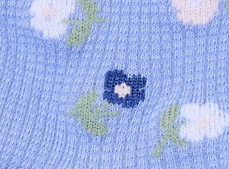 Kid Girls' 3-Pack Roll Cuff Crew Socks