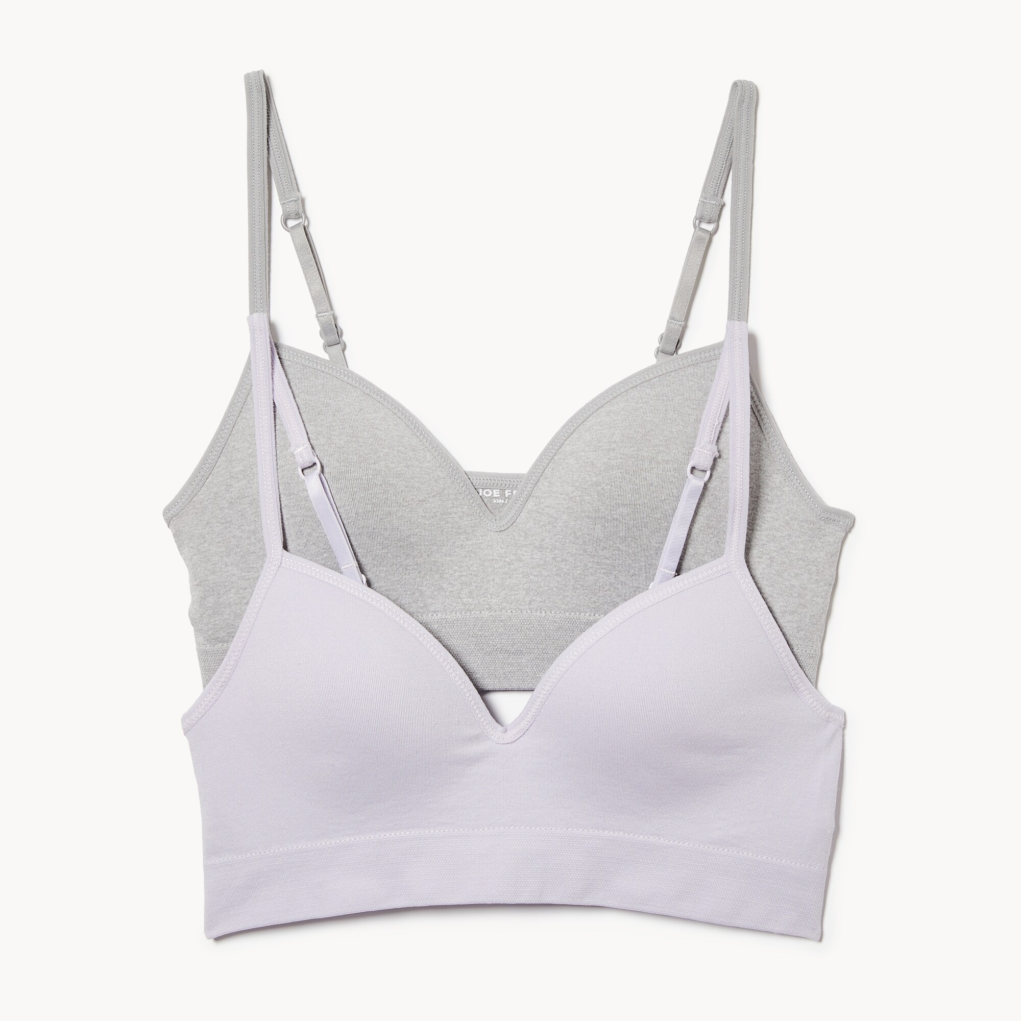 Ens. 2 soutiens-gorge sans couture pour filles