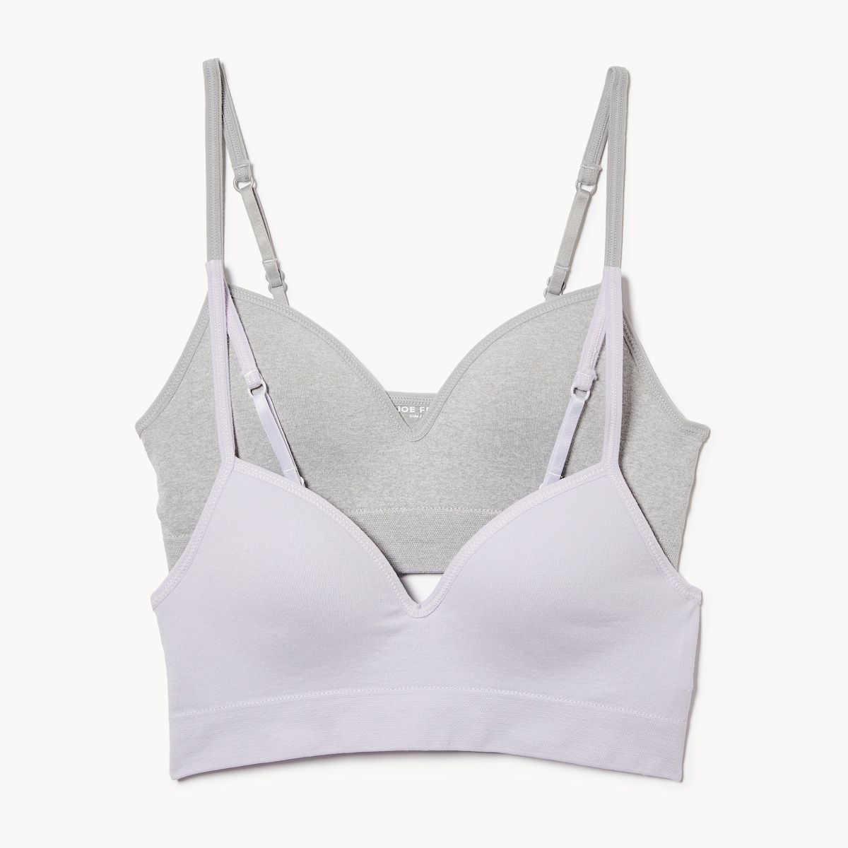 Kid Girls' 2-Pack Seamless Bra - Purple