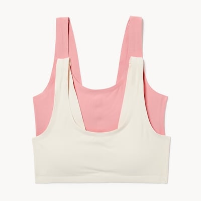 Joe Fresh Kid Girls' 2-Pack No Show Bralette 1 ea, $24.00/1ea