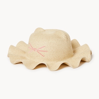 Joe Fresh Chapeau de paille à motif de chat pour filles 1 ea, 14,00 $/1ch