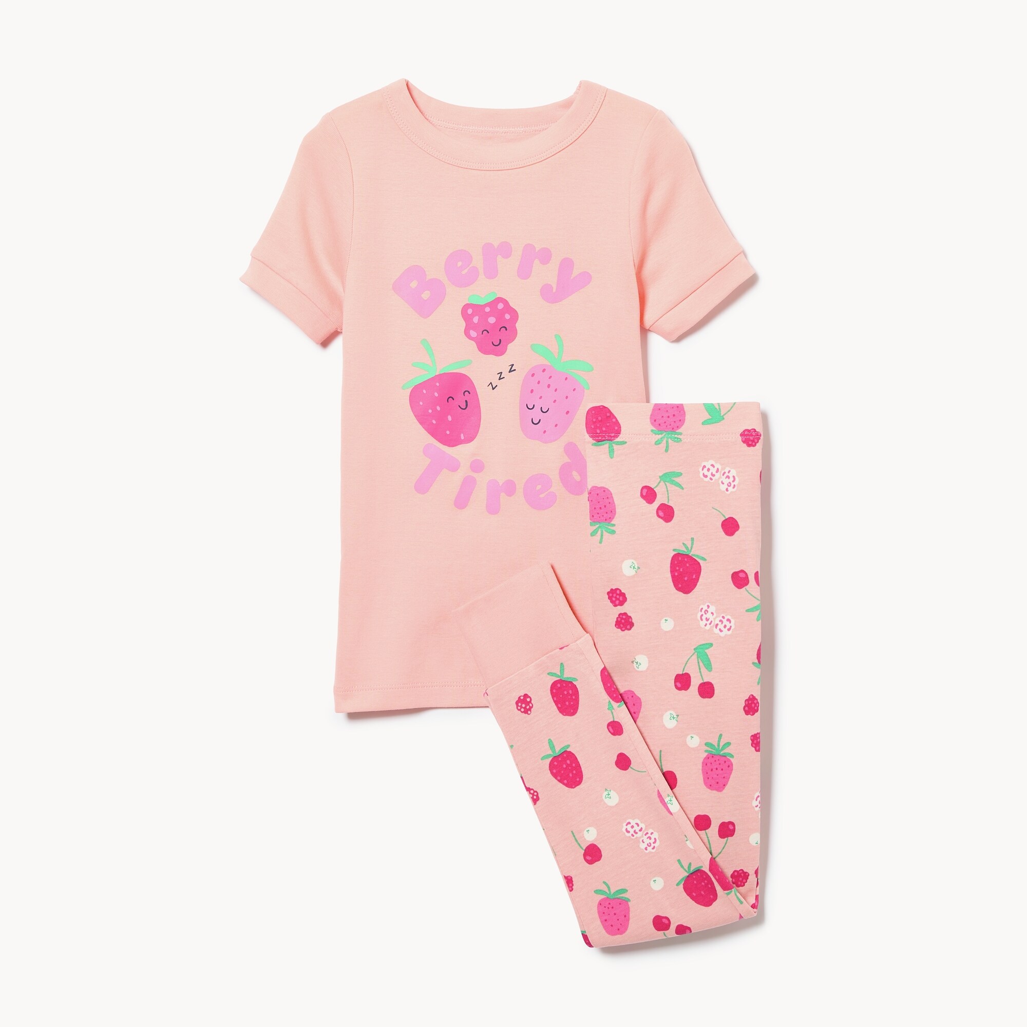 Pyjama imprimé 2 pièces pour filles