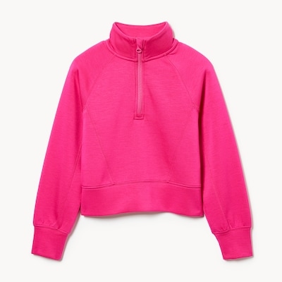 Chandail sport pour filles - Fuchsia