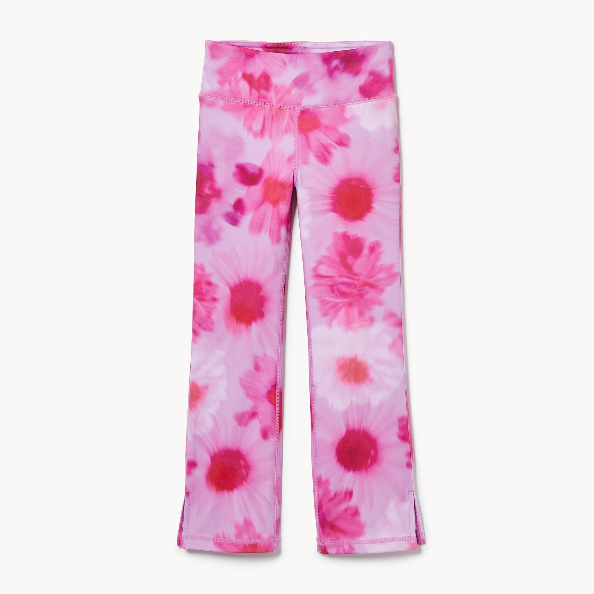 Legging sport évasé imprimé pour filles