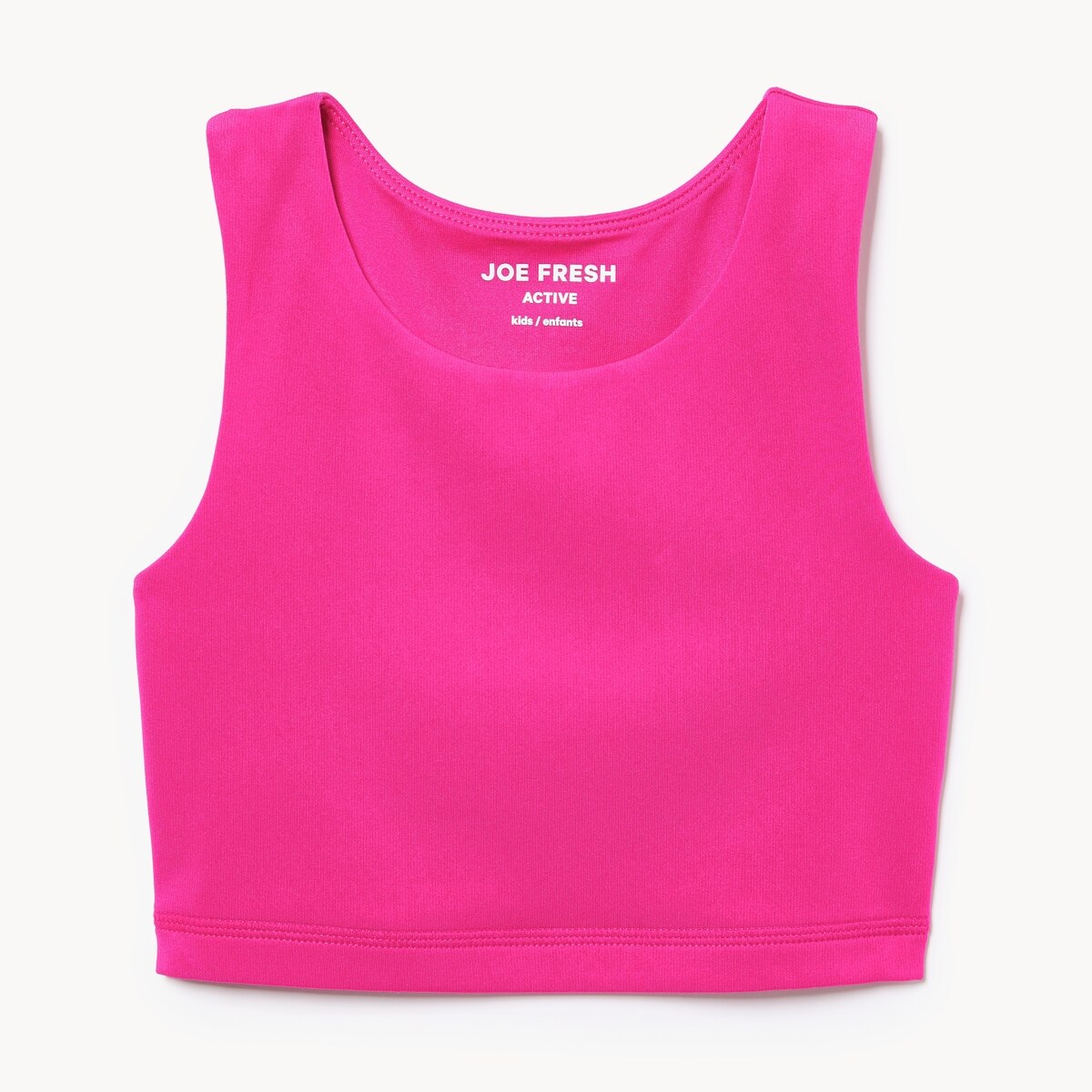Kid Girls' Active Cutout Sports Bra - Fuchsia