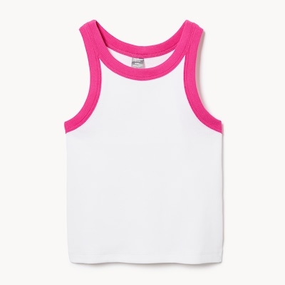 Joe Fresh Cami sport côtelé en coton pour filles 1 ea, 16,00 $/1ch