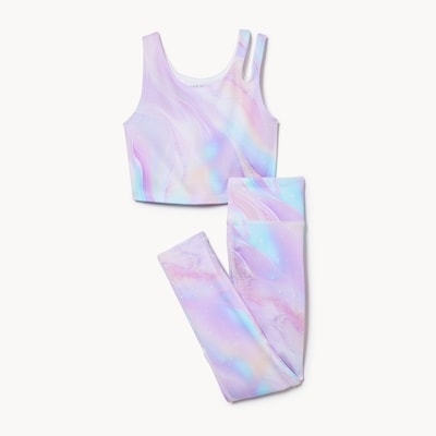 Joe Fresh Ens. legging et soutien-gorge sport, filles 1 ea, 35,00 $/1ch