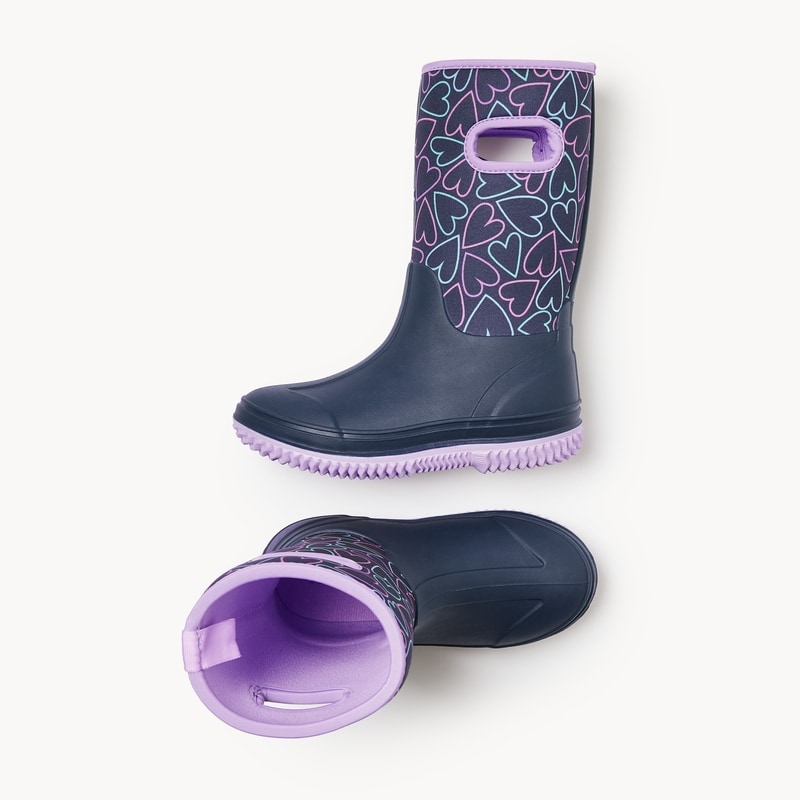Kid Girls' Neoprene Rain Boots