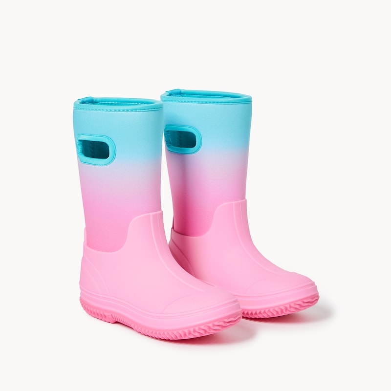 Kid Girls' Neoprene Rain Boots