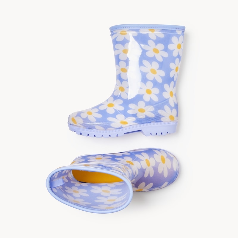 Kid Girls' Printed Rain Boots