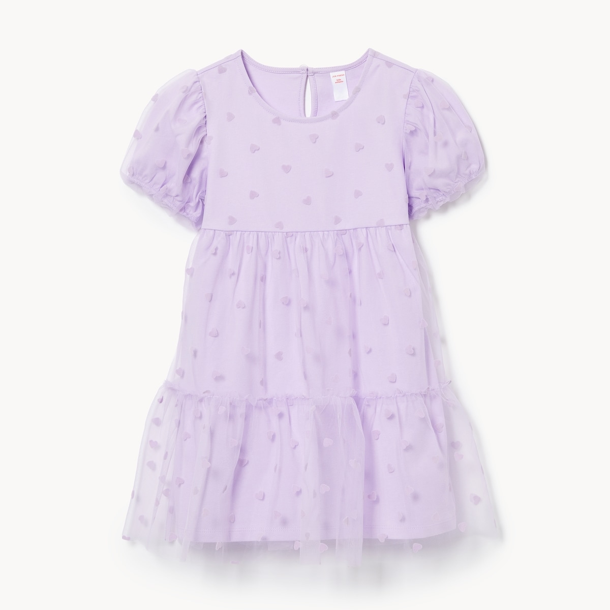Robe imprime en tulle pour filles