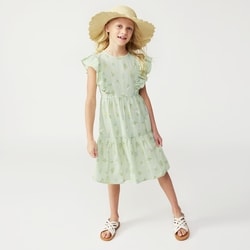 Joe Fresh Robe florale à volants pour filles 1 ea, 29,00 $/1ch