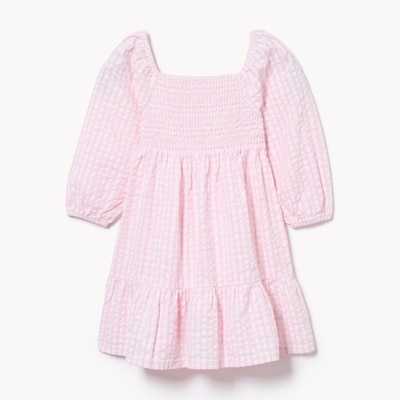 Robe vichy pour filles - Rose