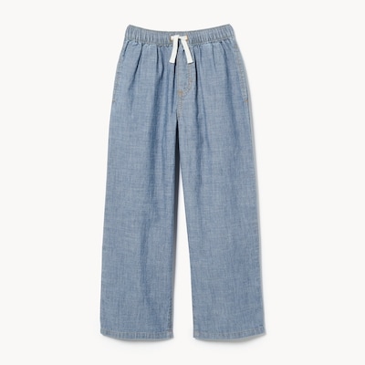 Joe Fresh Pantalon à jambe large en chambray pour filles 1 ea, 22,00 $/1ch