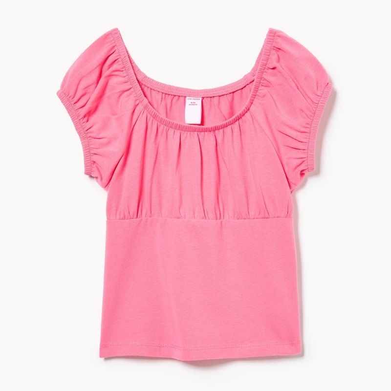 Kid Girls' Puff Sleeve T-Shirt