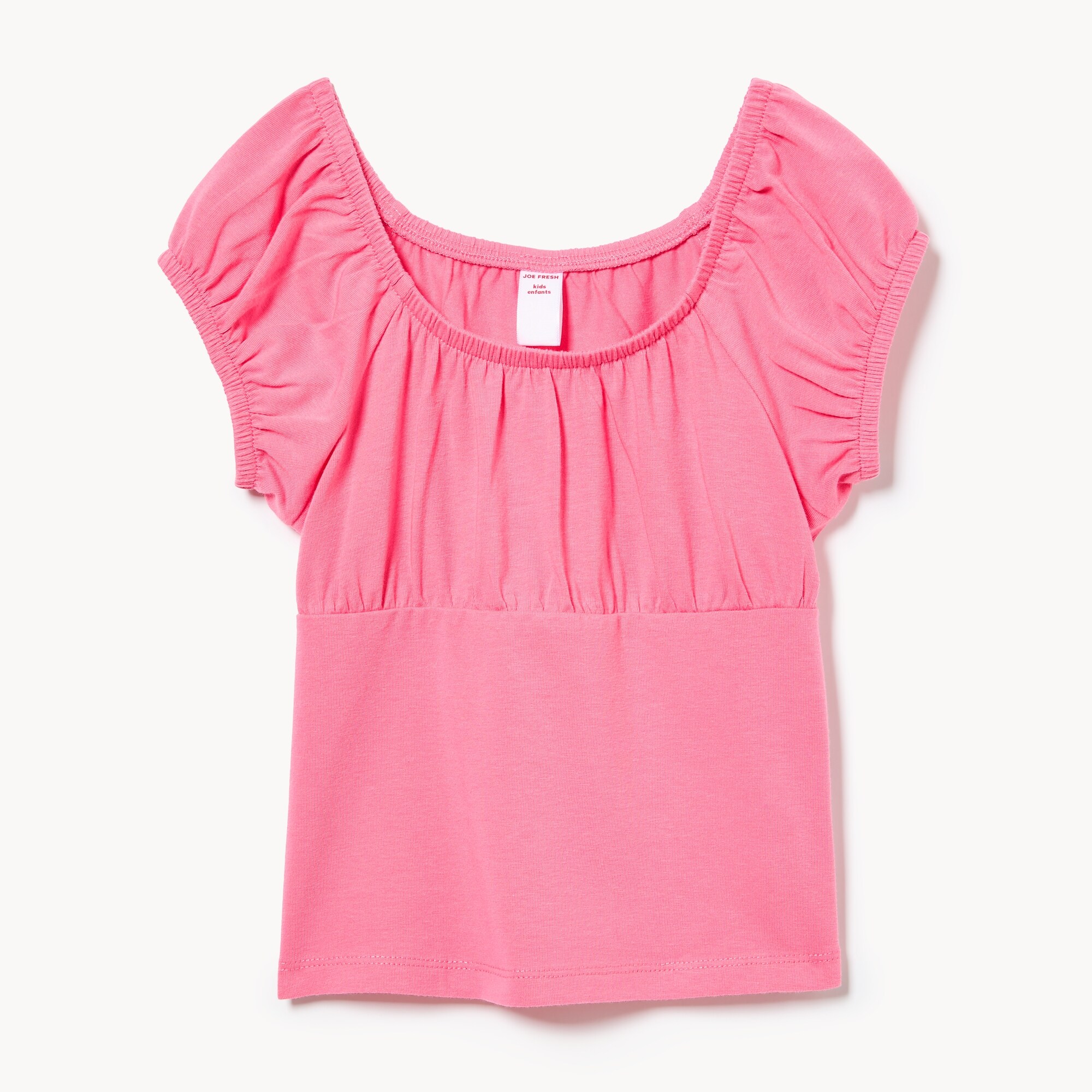 T-shirt à manches bouffantes pour filles