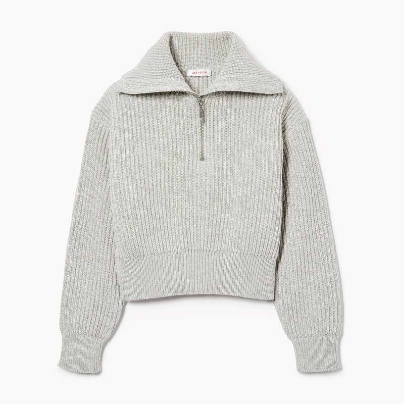 Kid Girls' Quarter-Zip Sweater