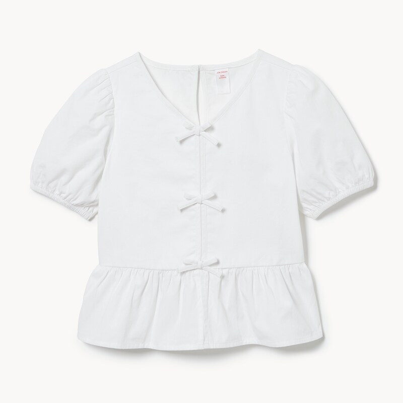 Tween Girls' Puffed Sleeve Blouse