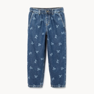 Kid Girls' Printed Jean - Medium Vintage