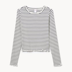 Joe Fresh Kid Girls' Ribbed Long Sleeve 1 ea, $16.00/1ea