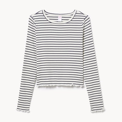 Joe Fresh Kid Girls' Ribbed Long Sleeve 1 ea, $16.00/1ea