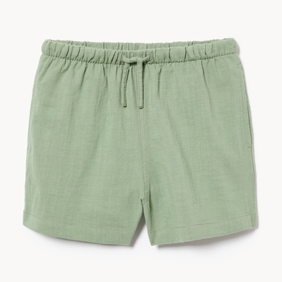 Short tissé pour filles - Vert Militaire
