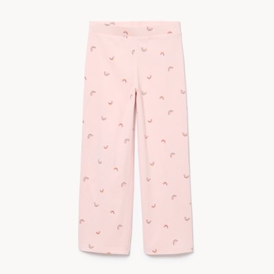Kid Girls' Crinkled Jersey Pant - Pink