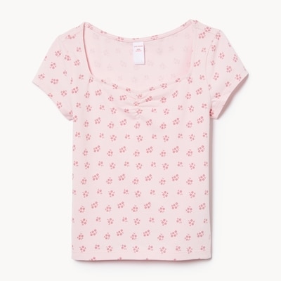 Joe Fresh T-shirt ruché en jersey, préadolescentes 1 ea, 16,00 $/1ch