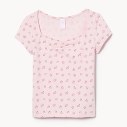Joe Fresh T-shirt ruché en jersey, préadolescentes 1 ea, 16,00 $/1ch