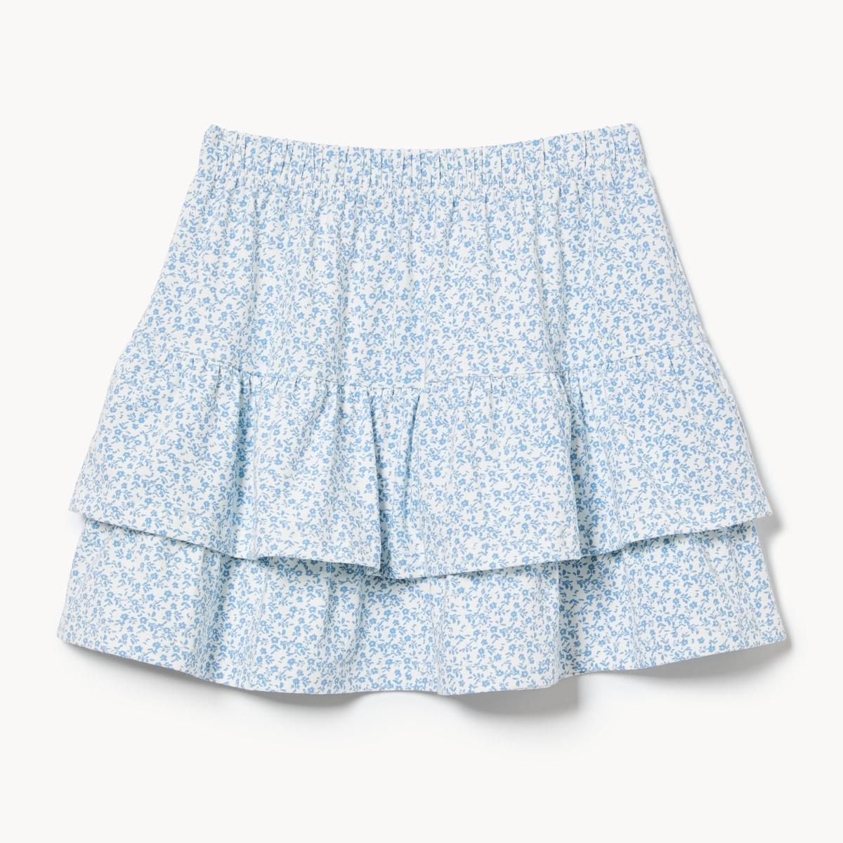 Kid Girls' Printed Tiered Skirt